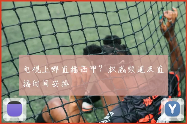 电视上哪直播西甲？权威频道及直播时间安排